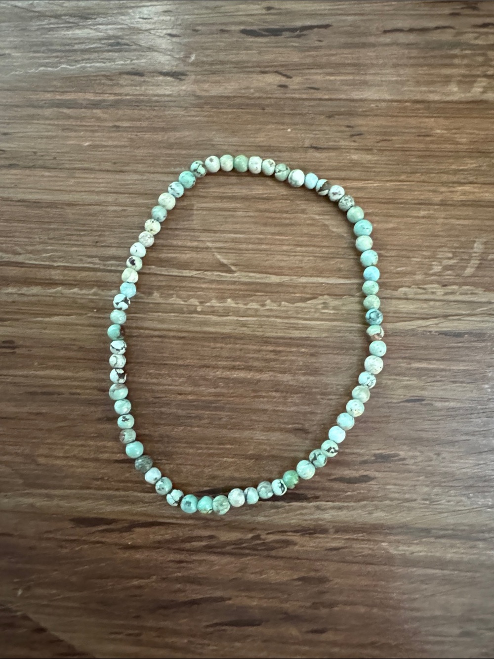 Minty Turquoise Stretch Bracelet